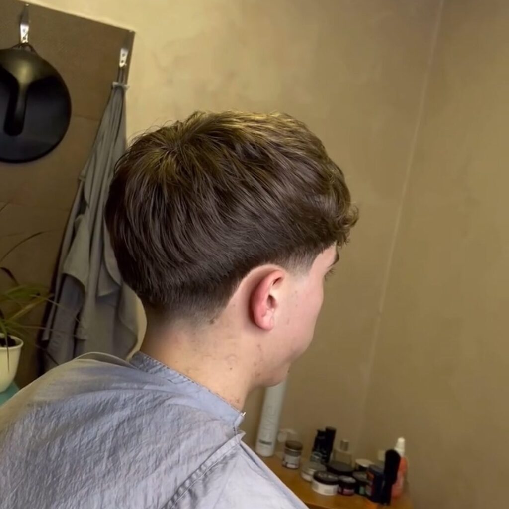 frizura: low taper fade